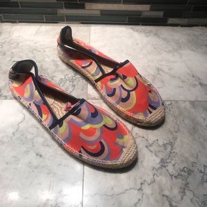 New L.K. Bennett London Resort Espadrille Shoes 40 Made in Spain